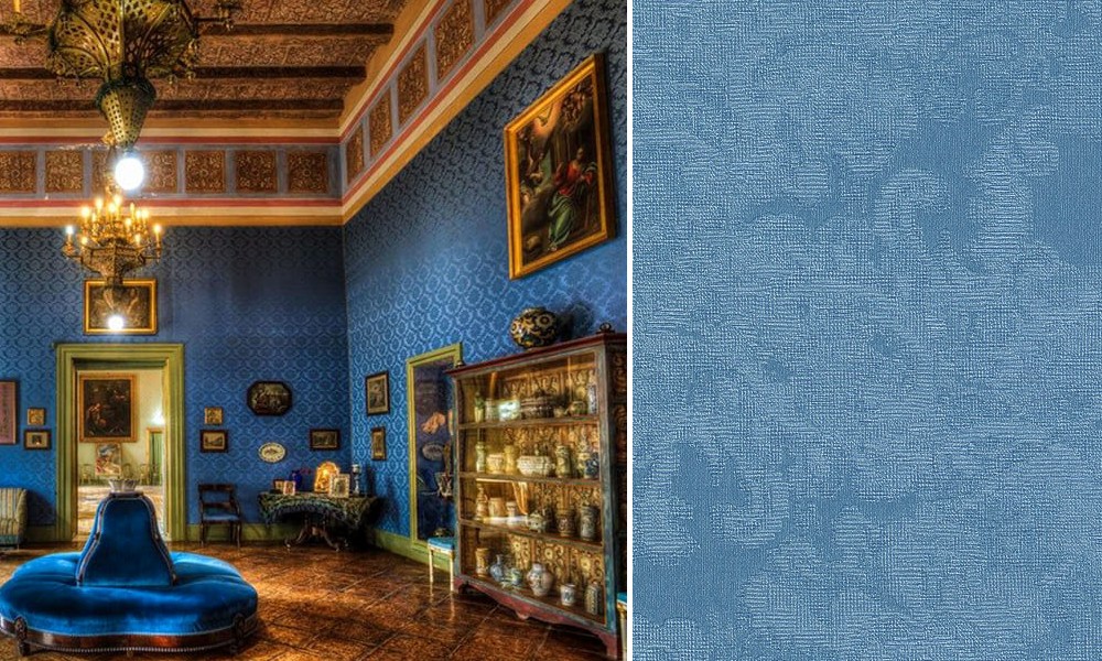 carta da parati di lusso barocca damasco carta luxury da parete  carta parati elegante - Nanni Giancarlo