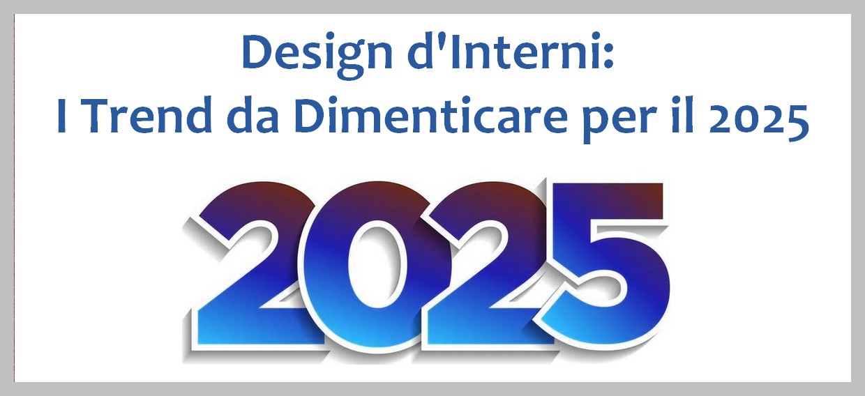 Design d'Interni: I Trend da Dimenticare