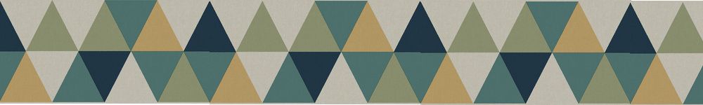 Bordi in carta da parati moderna con triangoli