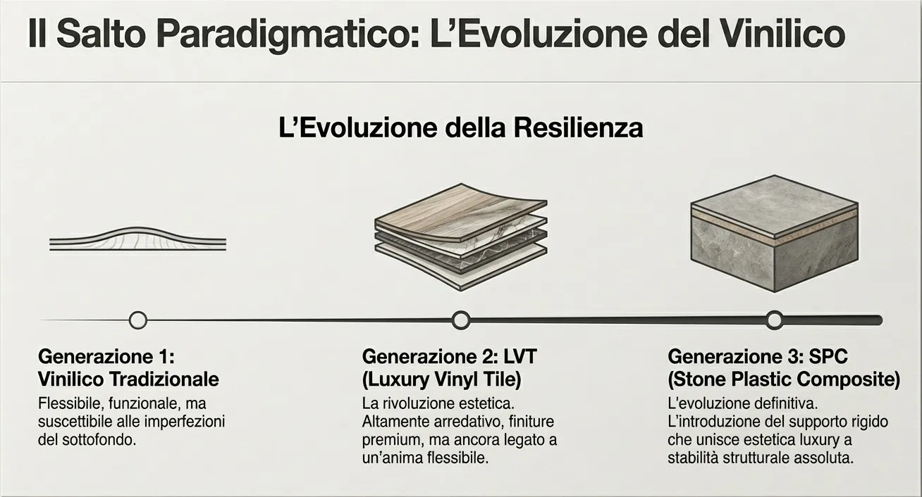 Evoluzione dei pavimenti SPC Nanni Giancarlo
