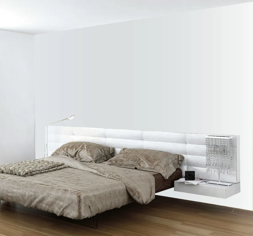 idee per parete dietro letto decori parete camera da letto