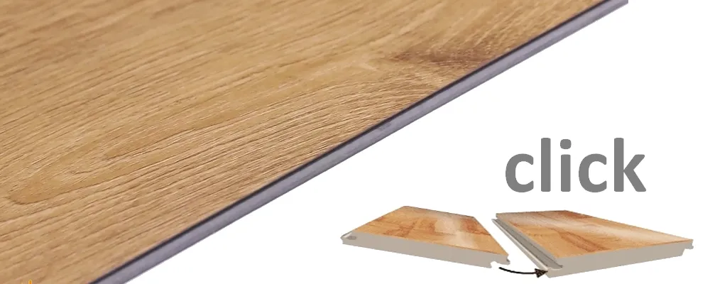 pavimento pvc effetto legno CLIC