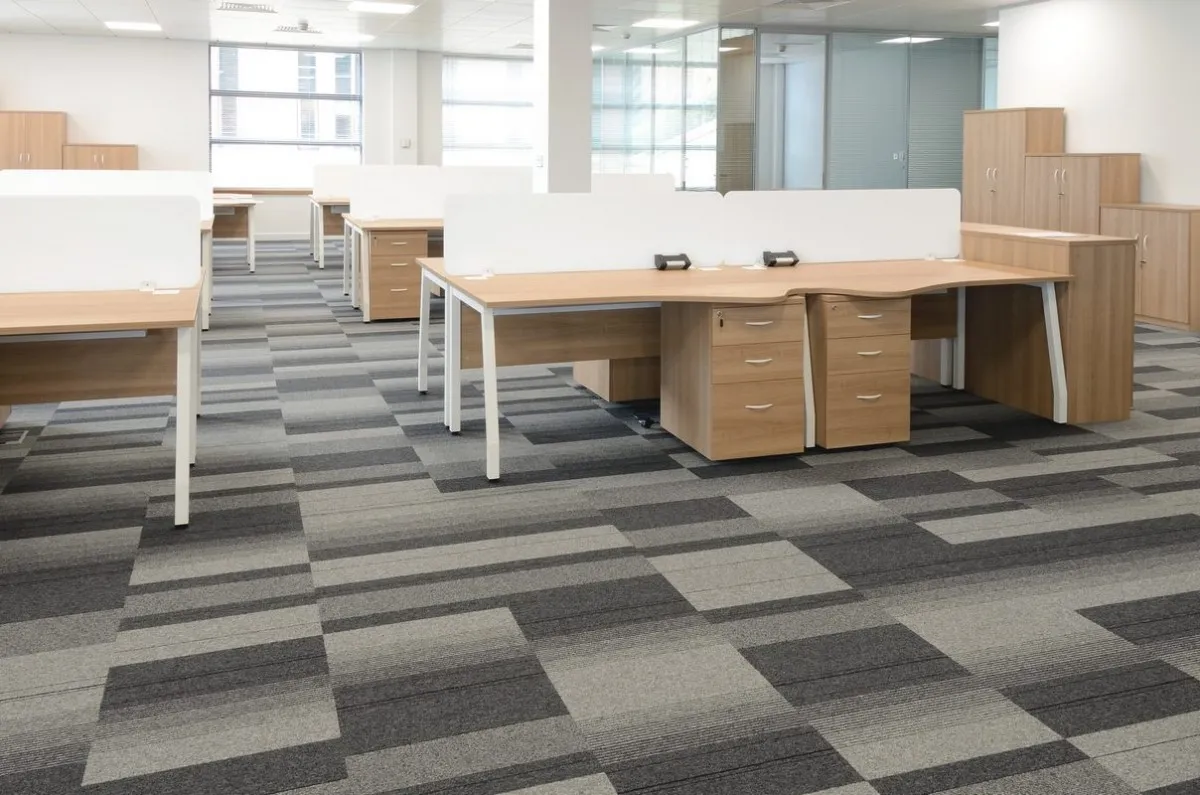 Moquette in quadrotte per pavimentazioni interne