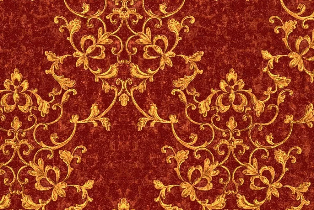carta da parati rosso e oro stile barocco damascata lussosa 46505 carta da parati rosso e oro stile barocco damascata lussosa