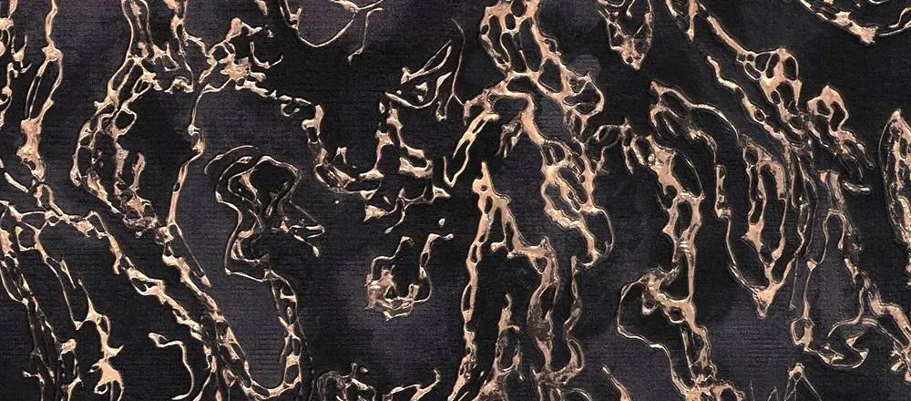 carta da parati nera e oro - Nanni Giancarlo