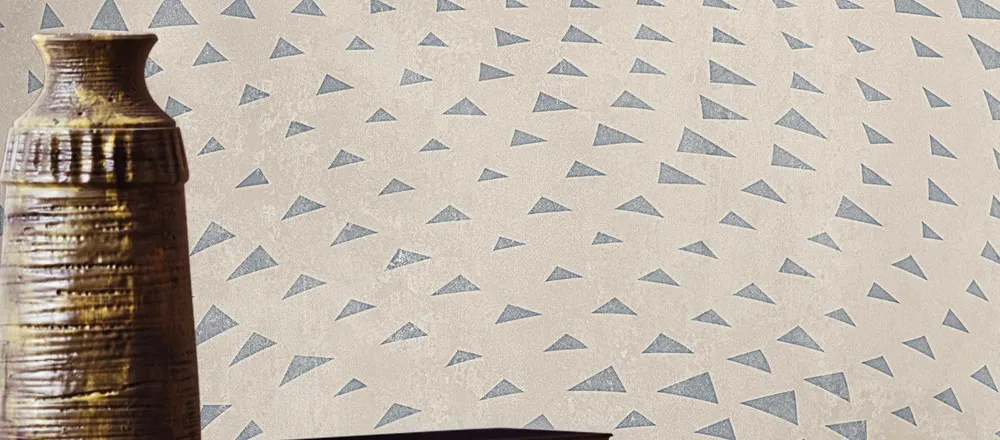 carta da parati geometrica triangoli small