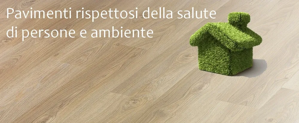 Pavimenti ecologici in laminato pvc legno da appoggiare