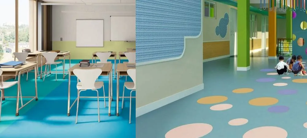 Pavimenti pvc colorato per la scuola | Bologna - Nanni Giancarlo