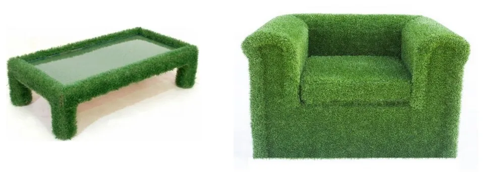 erba sintetica tessile