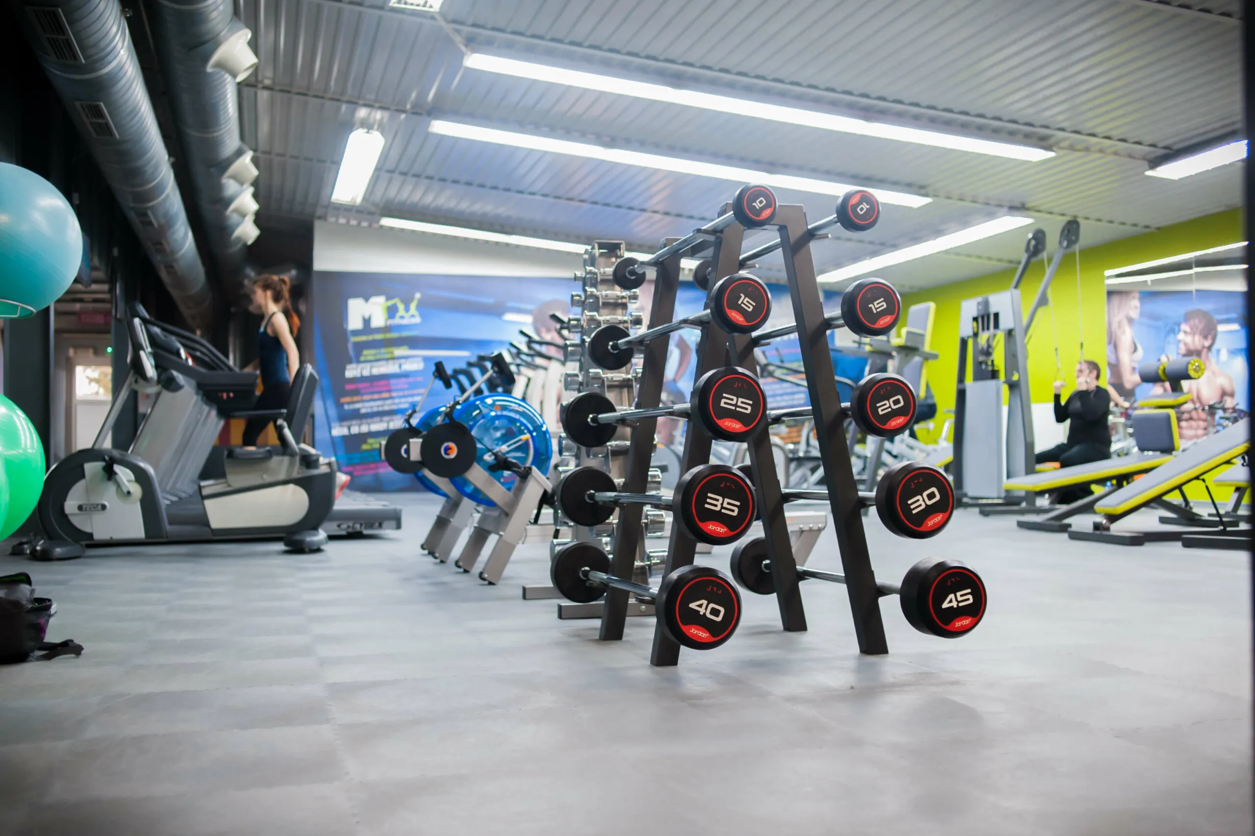 pavimento ad incastro per palestra Pavimento modulare in pvc per palestra