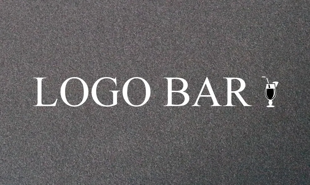 Zerbino con logo Zerbini personalizzati on line Tappeti ingresso personalizzati