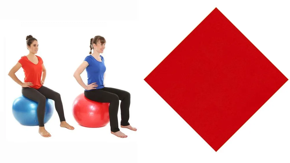 pavimento per palestra in pvc rosso