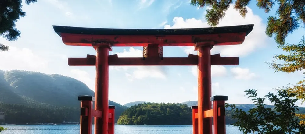 TORII | Carta da parati suggestiva carta da parati con immagini paesaggi