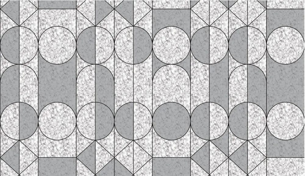 Carte da parati geometriche cerchi  - Nanni Giancarlo
