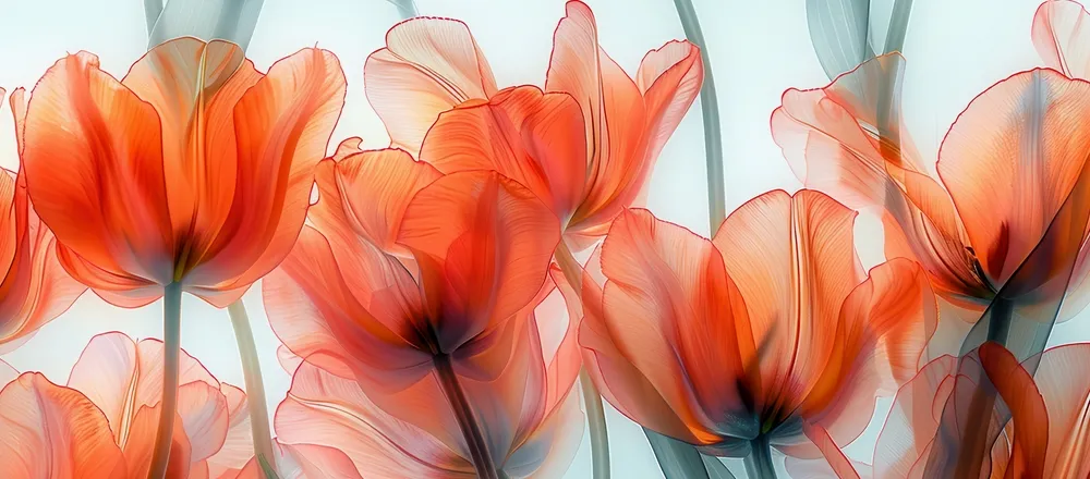 TULIPANI | Grandi fiori alle pareti