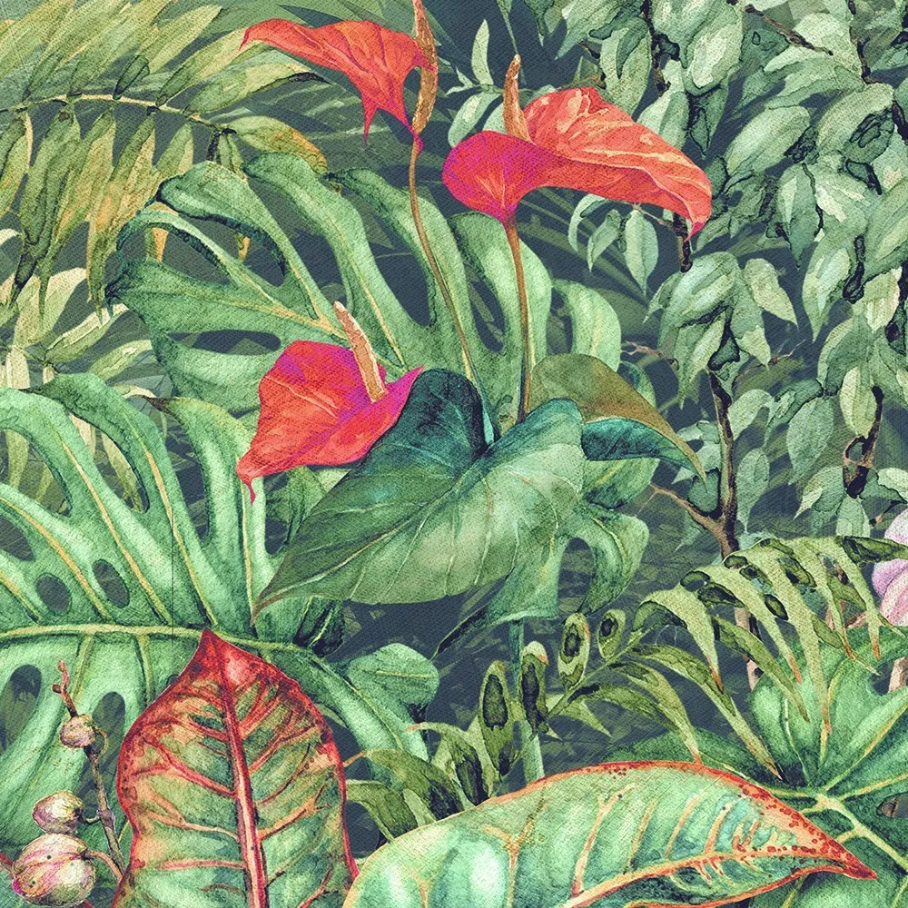 Carta da parati esotica tropicale carta da parati foglia tropicale - Nanni Giancarlo