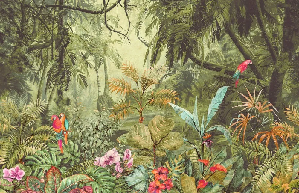 carta da parati tropicale - Nanni Giancarlo