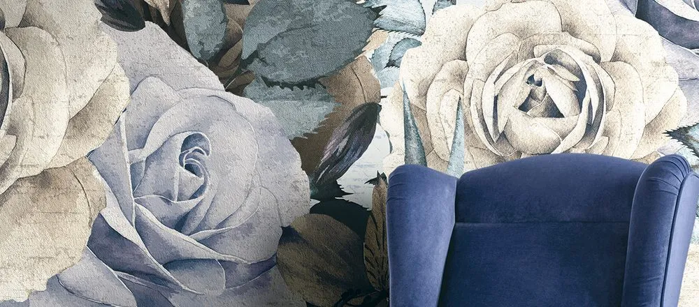 ROMANTICA | Carta da parati con rose - Carte da parati romantiche