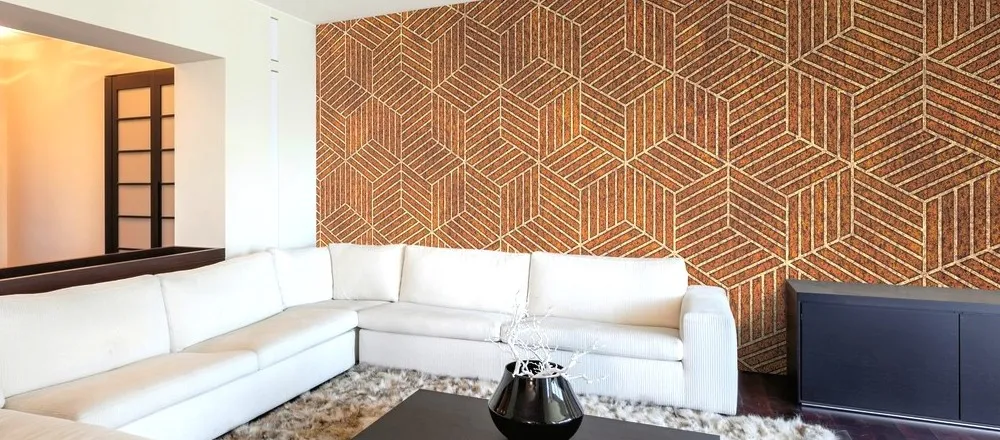 METAL GEO | Carta da parati geometrico oro