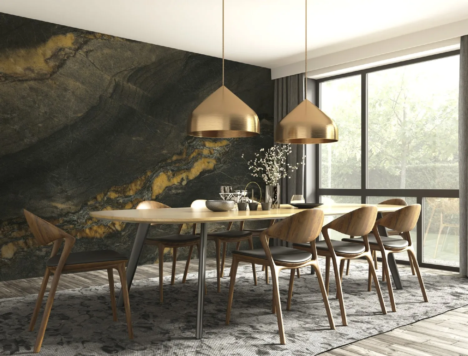 Luxury Wallpaper marmo nero Luzury Wallpaper marmo nero