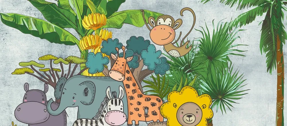 carta da parati per bambini - Nanni Giancarlo pareti cameretta bimbo idee camerette neonati idee pareti cameretta