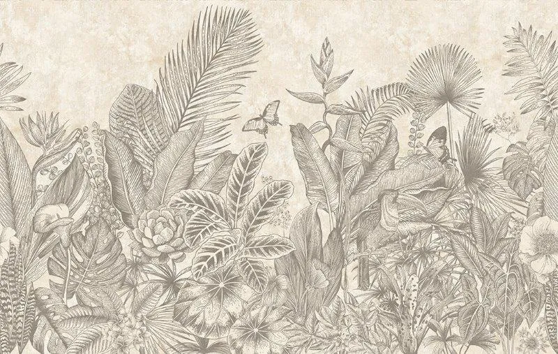 carta da parati foglie esotiche tropicale - Nanni Giancarlo carta da parati foglie esotiche tropicale - Nanni Giancarlo