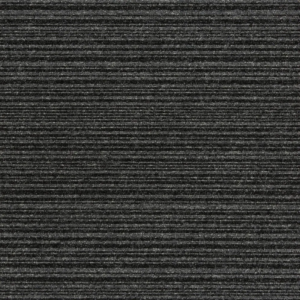 Moquette a righe in colore nero - Nanni Giancarlo