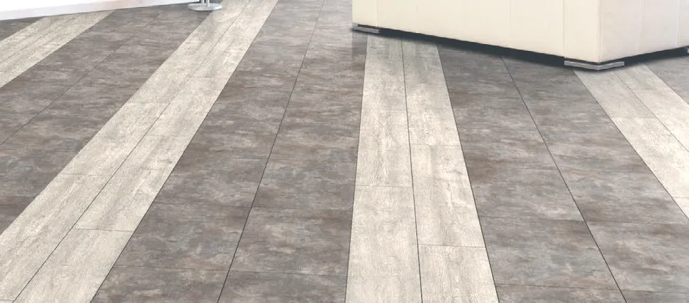 Piastrelle da interni in pvc lvt - Tipo pavimento pietra - Nanni Giancarlo
