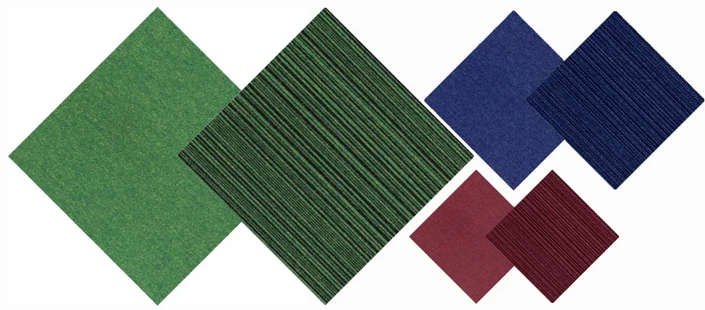pavimento verde moquette - Nanni Giancarlo