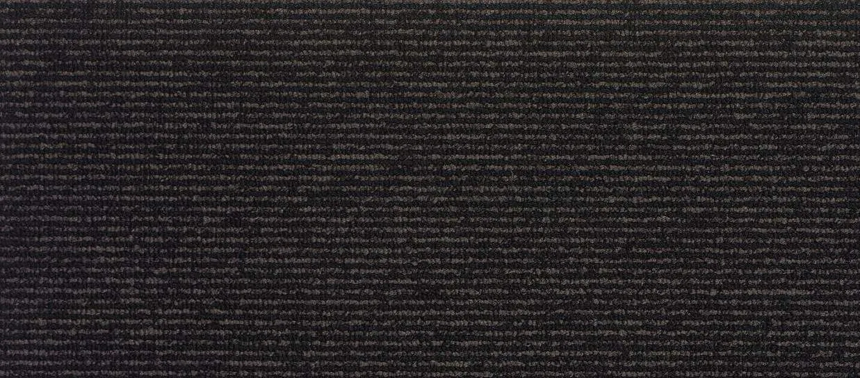 moquette nera righe quadrotta - Nanni Giancarlo