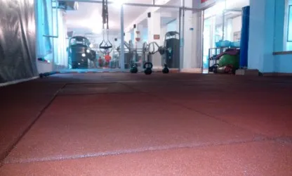 Pavimento antitrauma palestra - Crossfit Tiles e Gym
