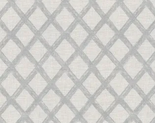 100E-ARM Rhombus Silk Carta parati losanghe argento - Cod. 74017