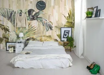 ABSTRACT JUNGLE | Carta parati jungle su misura