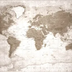 MONDO - BLUEMAP | Carta da parati mondo - Col.3