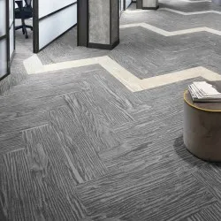 MOQUETTE  UP WOOD | Listone 25 x 100 Tappeto effetto parquet