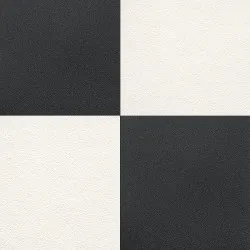 PAVIMENTO IN PVC | Pavimento a scacchi in bianco e nero