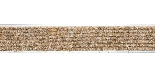 ZERMET | Zerbino in alluminio Inserto tessile cocco