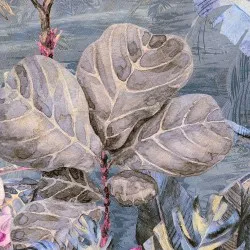 ESOTICA TROPICALE | Carta da parati - Var 32 [particolare]