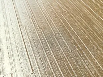 LYM Bamboo 18032 | Carta da parati vinilica in rilievo - Colore oro