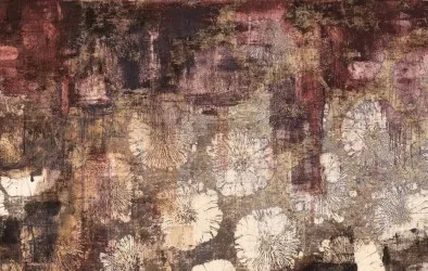 FLOWER GRUNGE NRM | Carta da parati - Colore 232