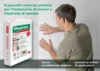 DEPRON  isolante per pareti