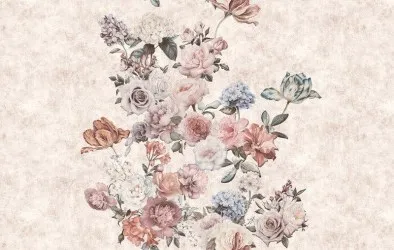 COLONNA FIORI | Carta da parati con fiori -  Colore 4
