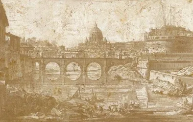 ROMA | Carta da parati geografica - Colore 2