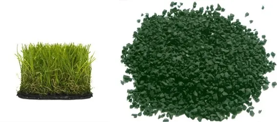 GRANULI SBR per intaso erba artificiale \ prato sintetico