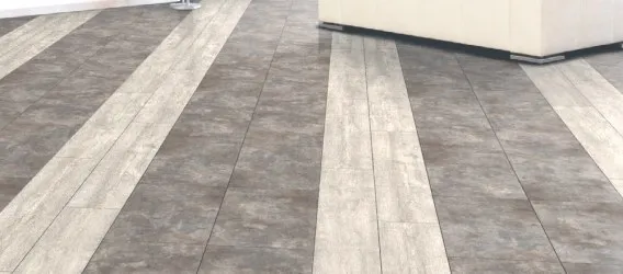 Stile Stone  IDM - Pavimenti in p v c  effetto pietra  LVT da incollare