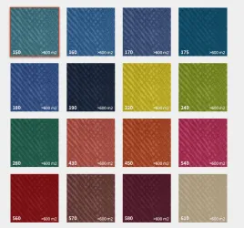 STEPPE | Moquette  a quadrotte - Colori 1