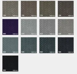 STEPPE | Moquette  a quadrotte - Colori 3