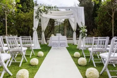 WEDDING BIANCO AVORIO | Tappeto bianco - Guida bianca matrimonio