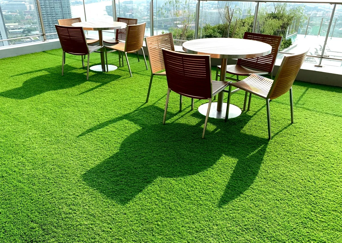 Pavimento terrazza erba sintetica terrazzo - Nanni Giancarlo