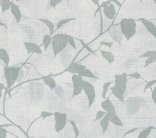 CLO92513 | Carta da parati foglie mat tonalità verde tenue